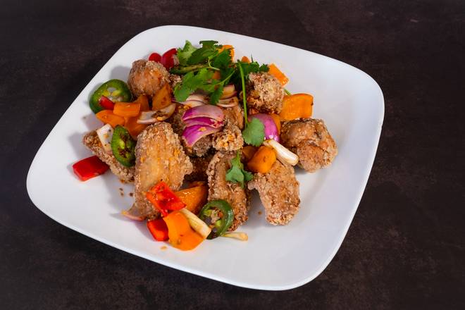 A15 Salted Fried Chicken Wings (Canh Ga Rang Muoi) (椒鹽炸雞翼)